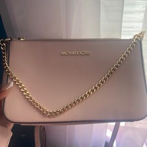 PINK MICHAEL KORS CROSS BODY BAG